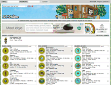 Tablet Screenshot of animalcrossing-online.com